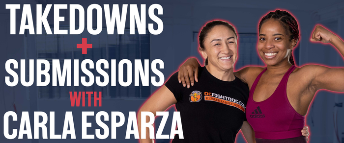 FightCamp - Carla Esparza Shows Us 5 MMA Takedowns & Submissions