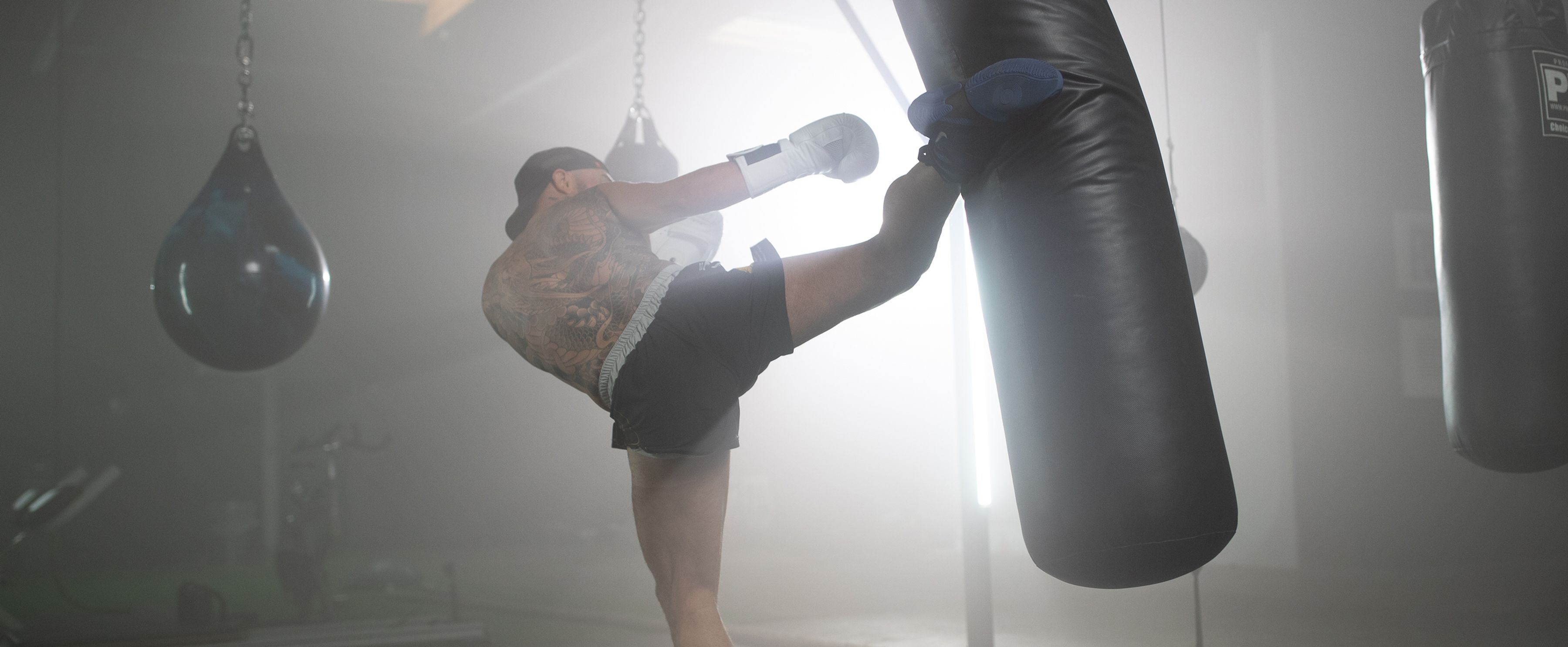 Three (3) Kickboxing Techniques Using Strikes and Kicks