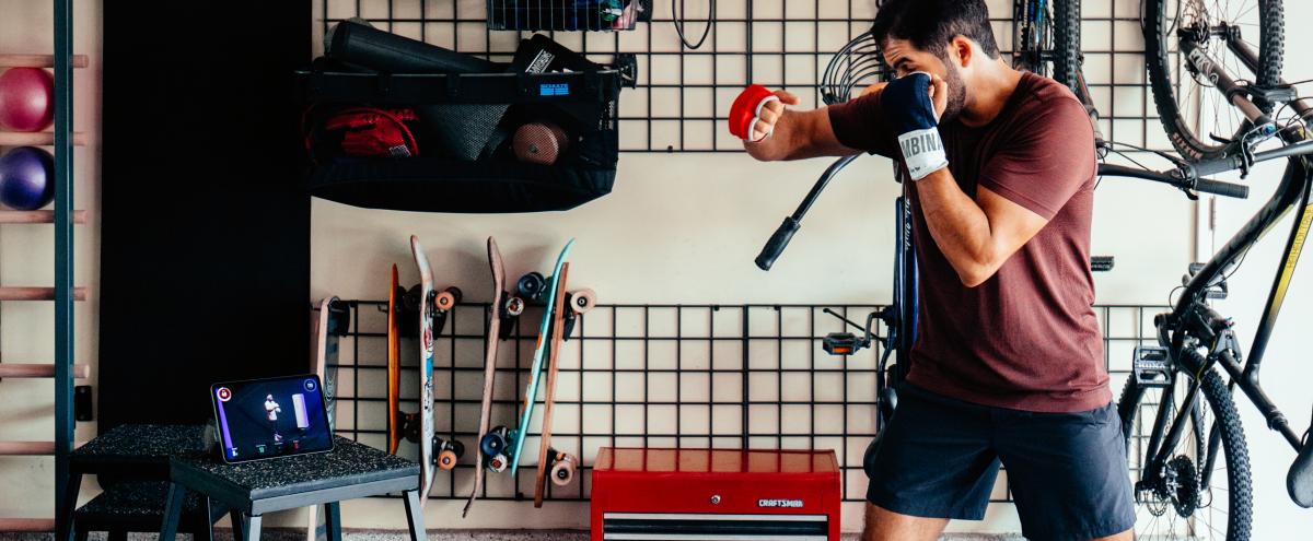 FightCamp Success: Working and Working Out From Home