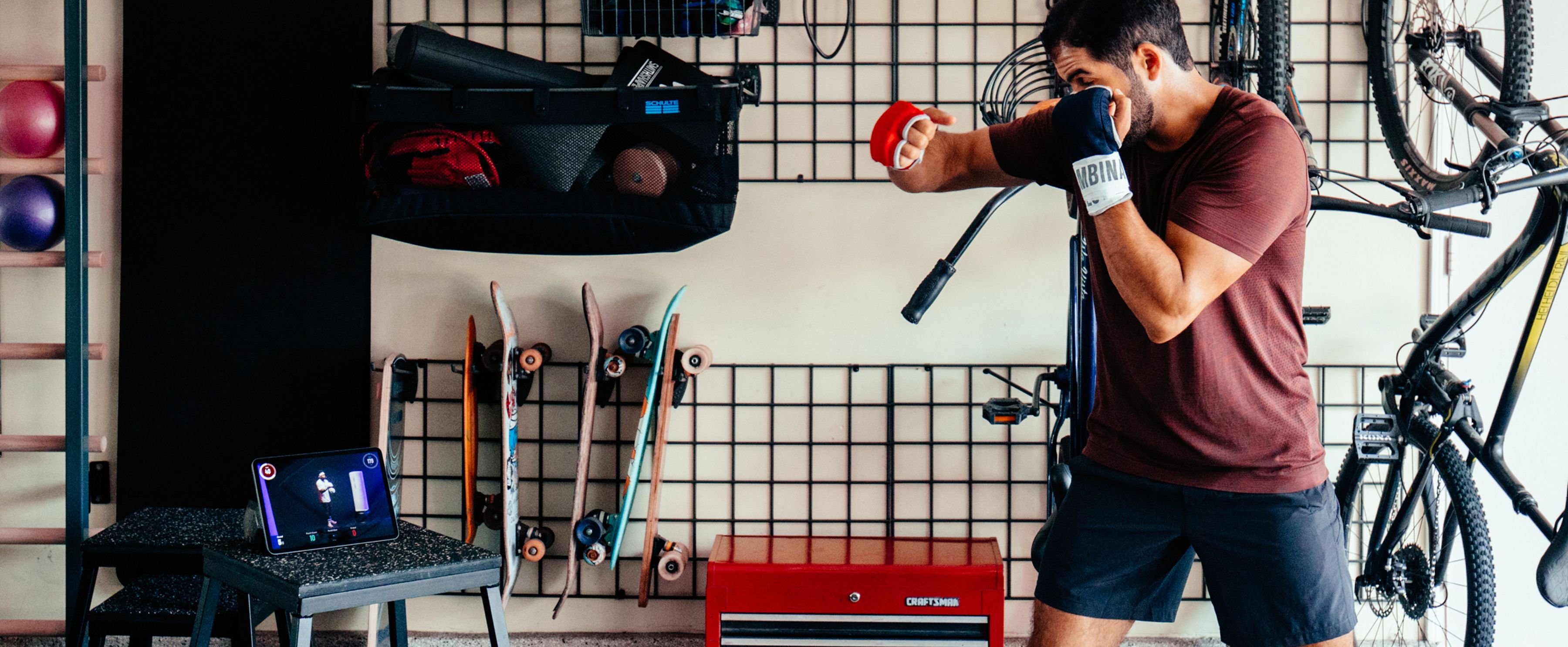 FightCamp Success: Working and Working Out From Home