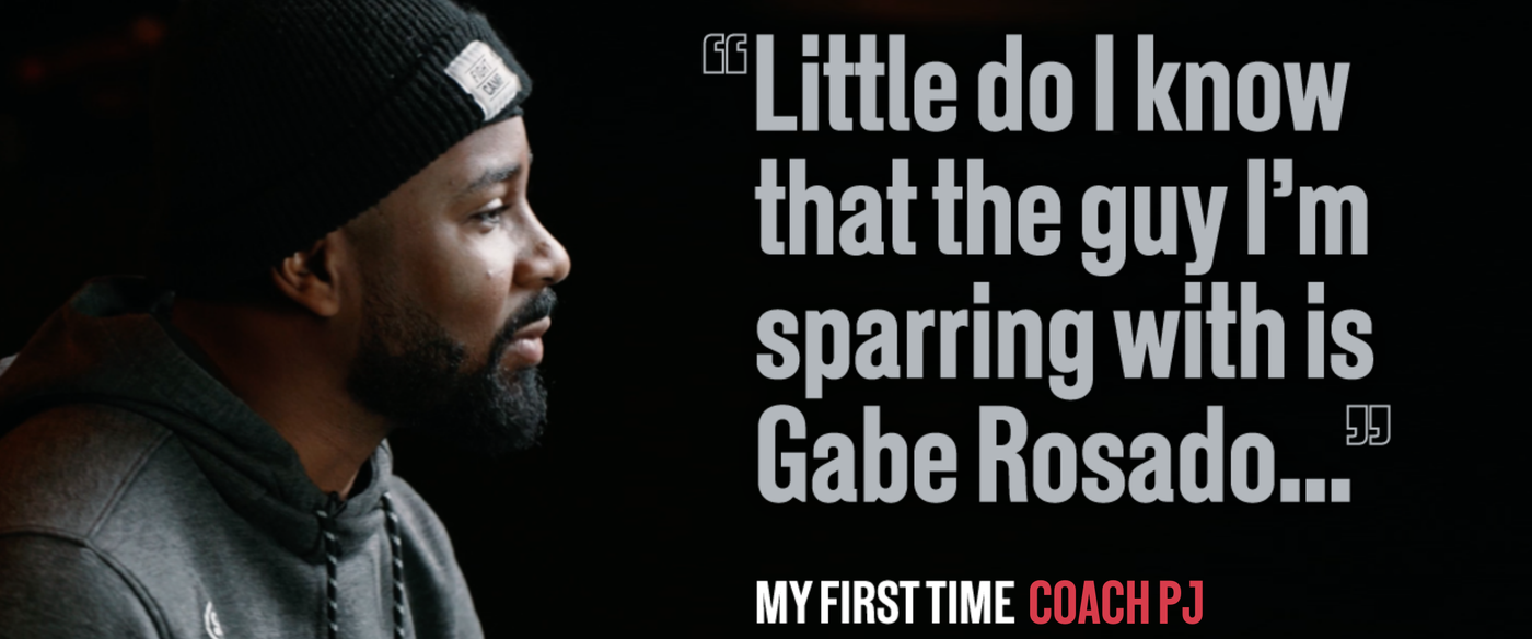 My First Time Sparring A Pro Boxer | FightCamp’s Coach PJ