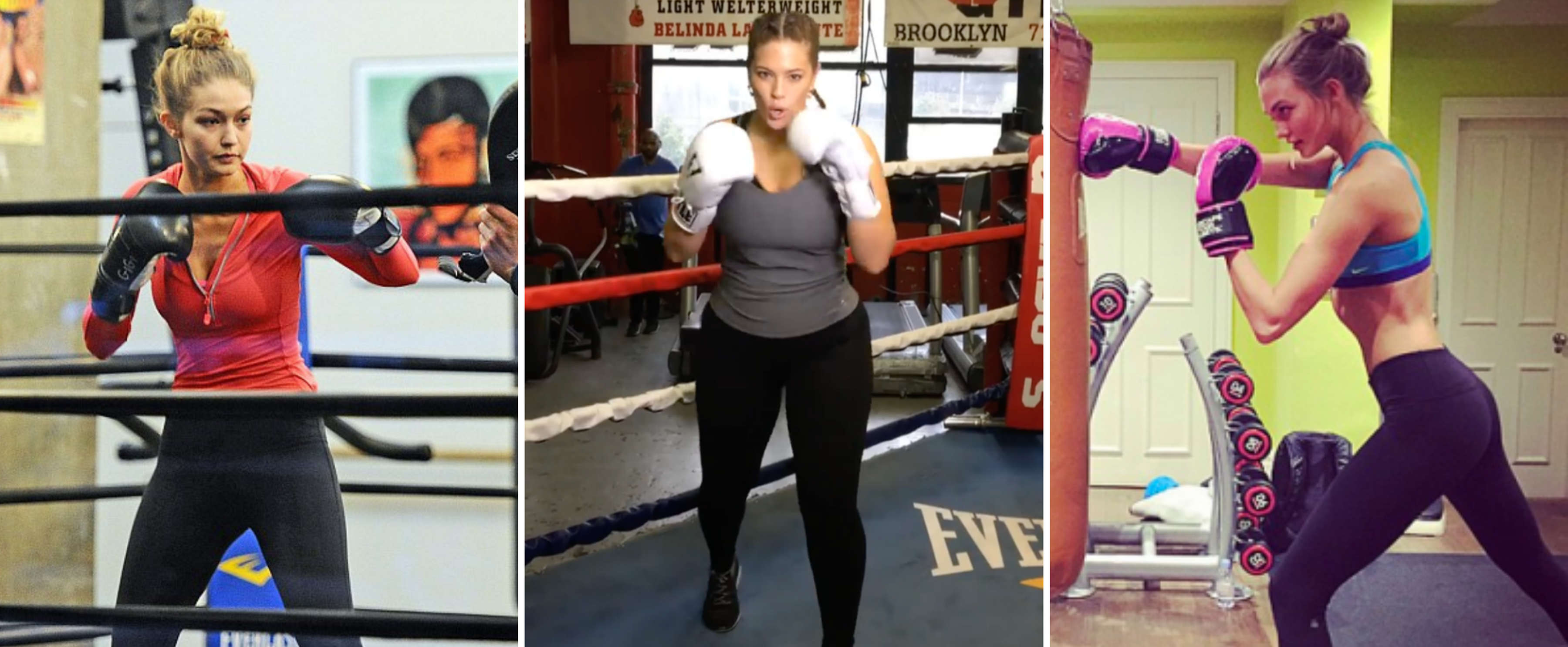 How Do Models Stay Fit? Boxing!