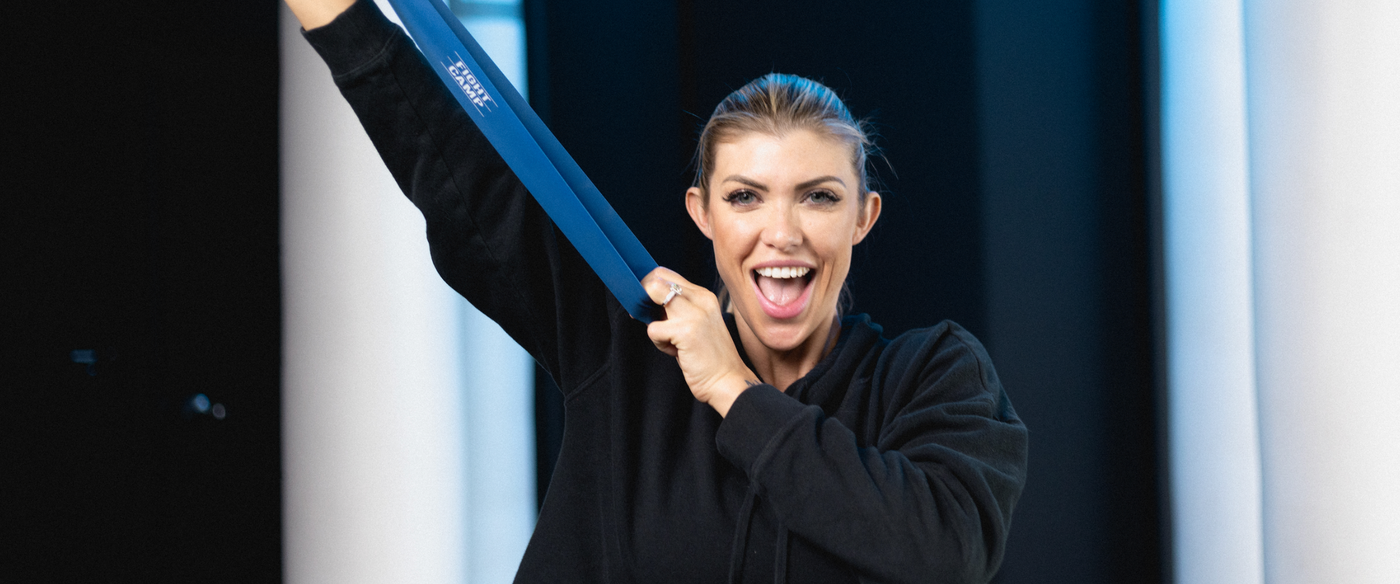 Booty Builder Boxing Workout With a Resistance Band