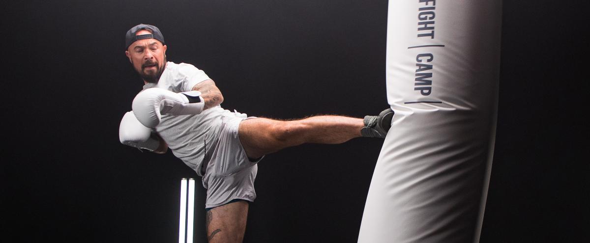 The Benefits of Kicking a Punching Bag
