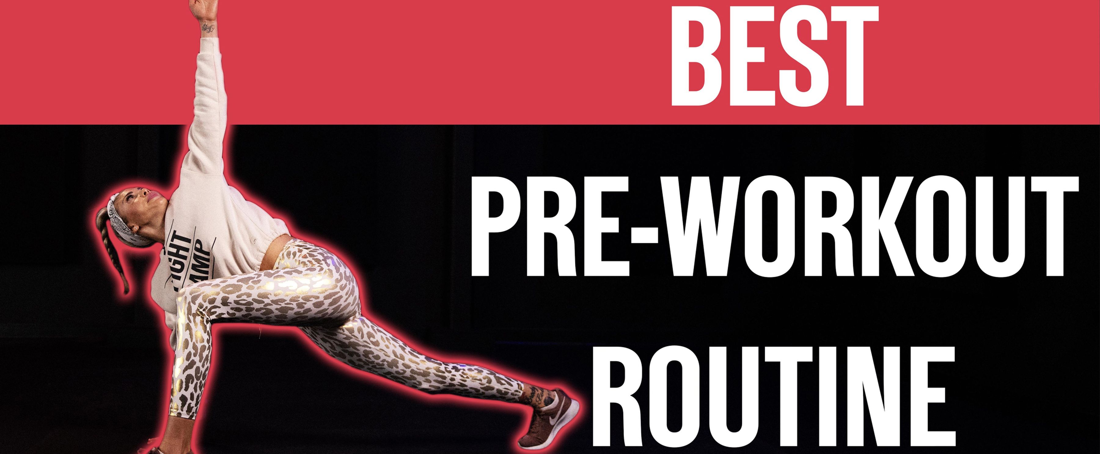 Kickboxer's Pre-Workout: Dynamic Stretching