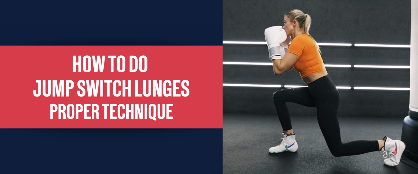 How To Do Jump Switch Lunges | Proper Technique