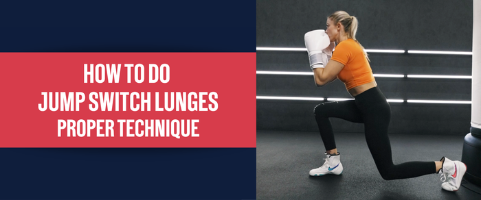 How To Do Jump Switch Lunges | Proper Technique