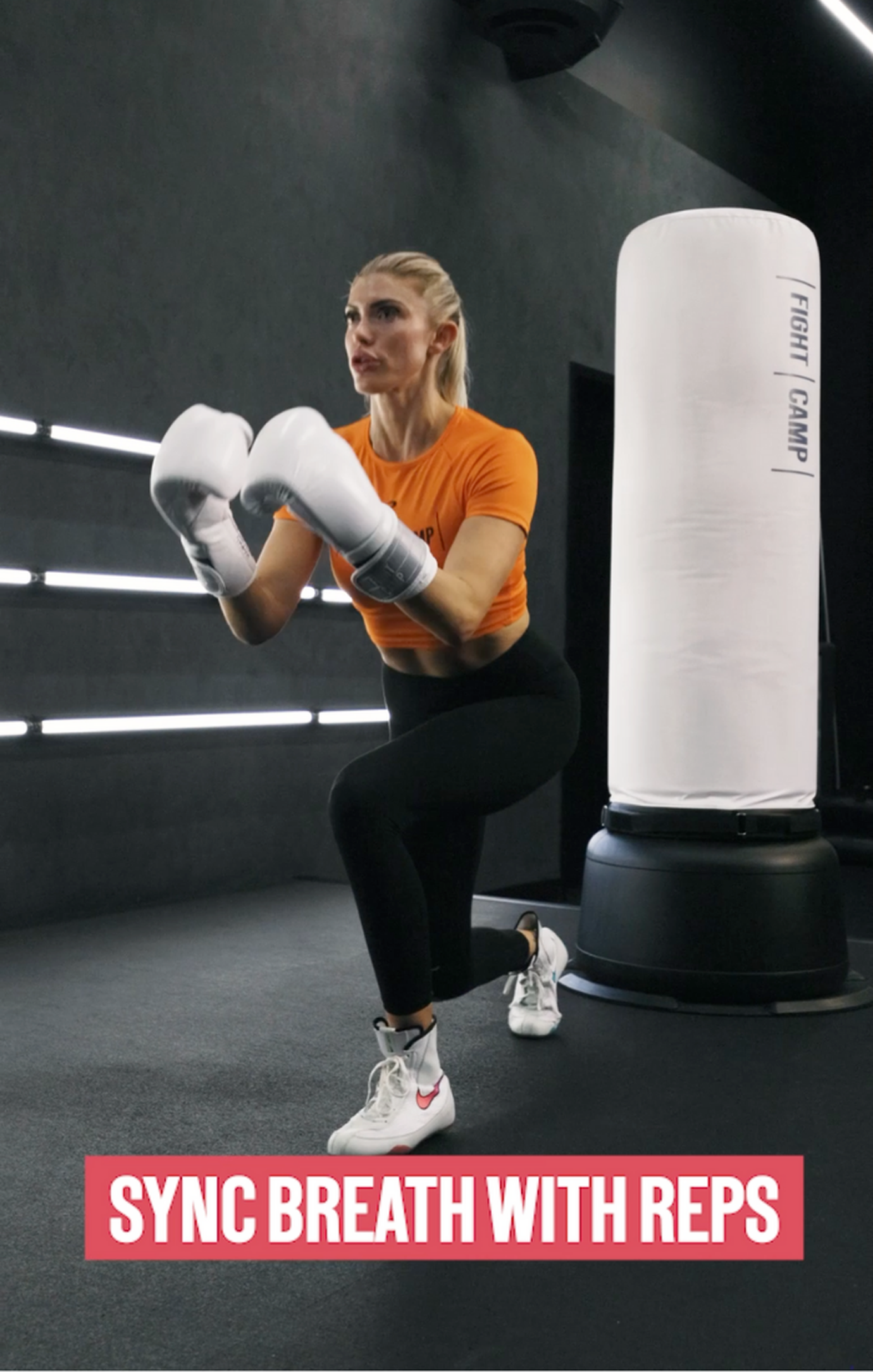 Sync your breath with reps