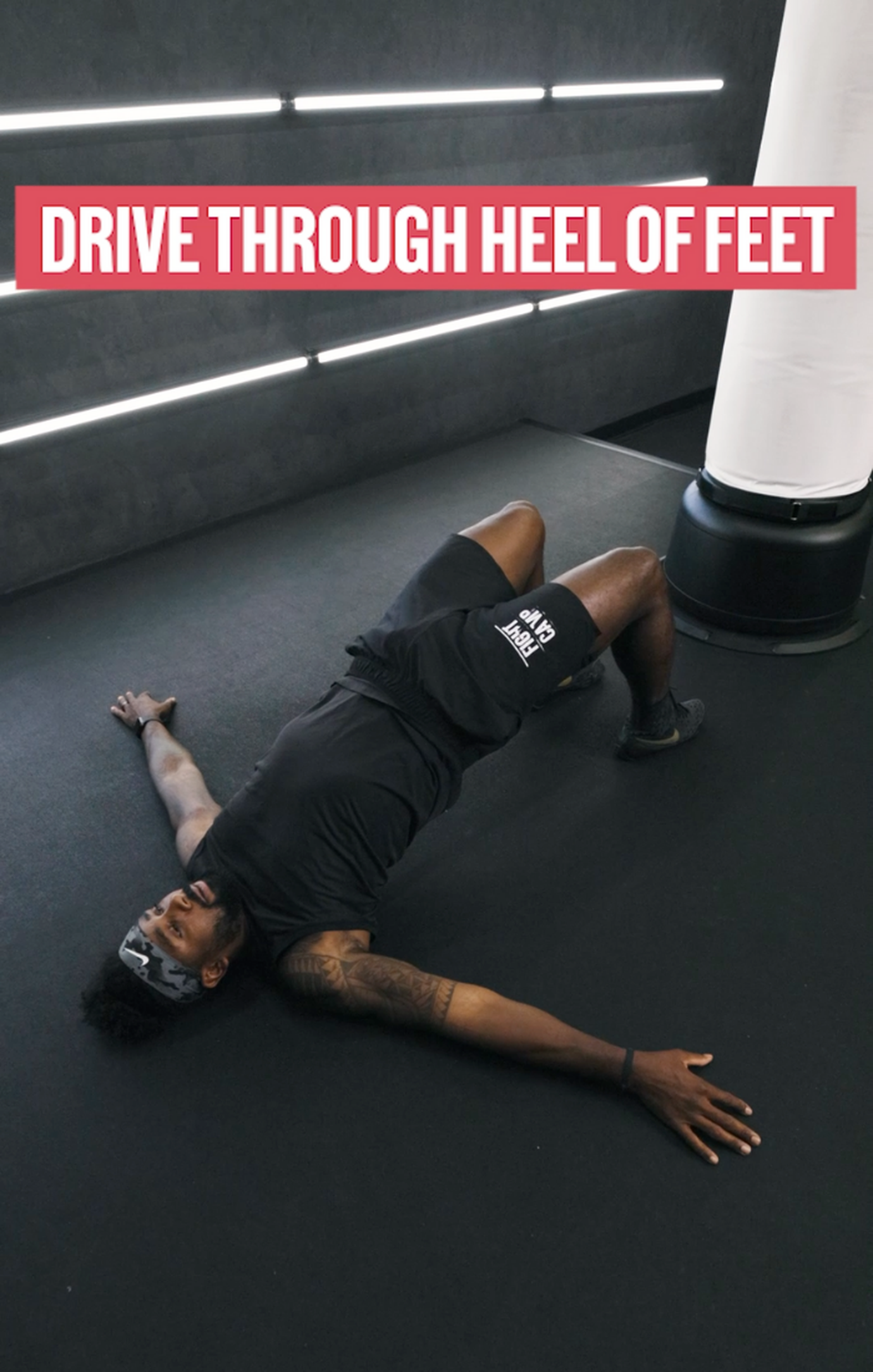 Drive Through Heel Of Feet