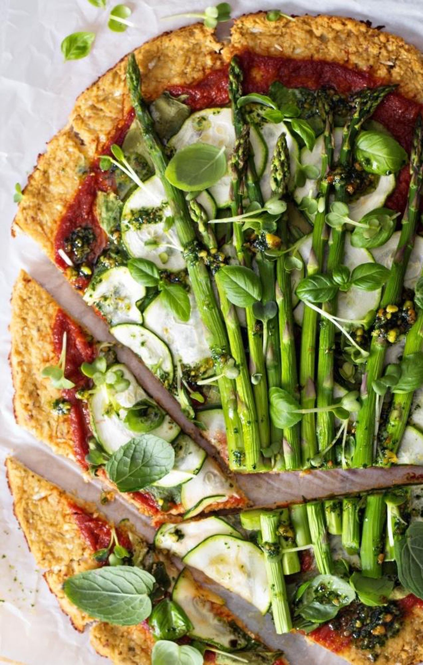 Cauliflower Crust Pizza
