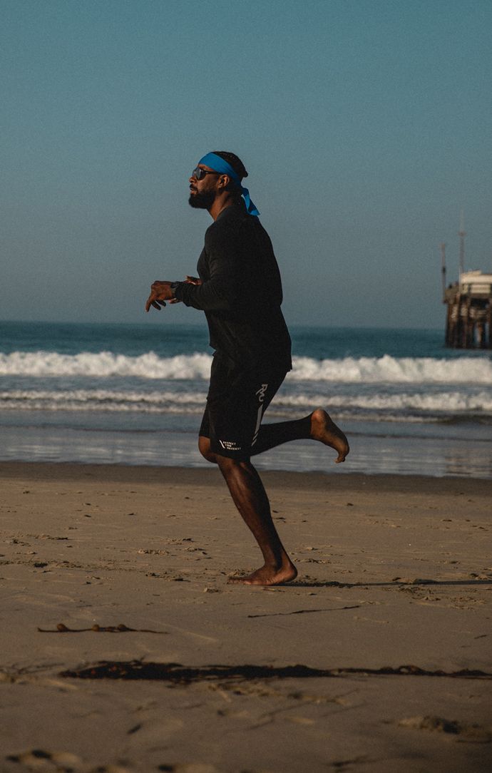 Coach PJ Jogging In Place