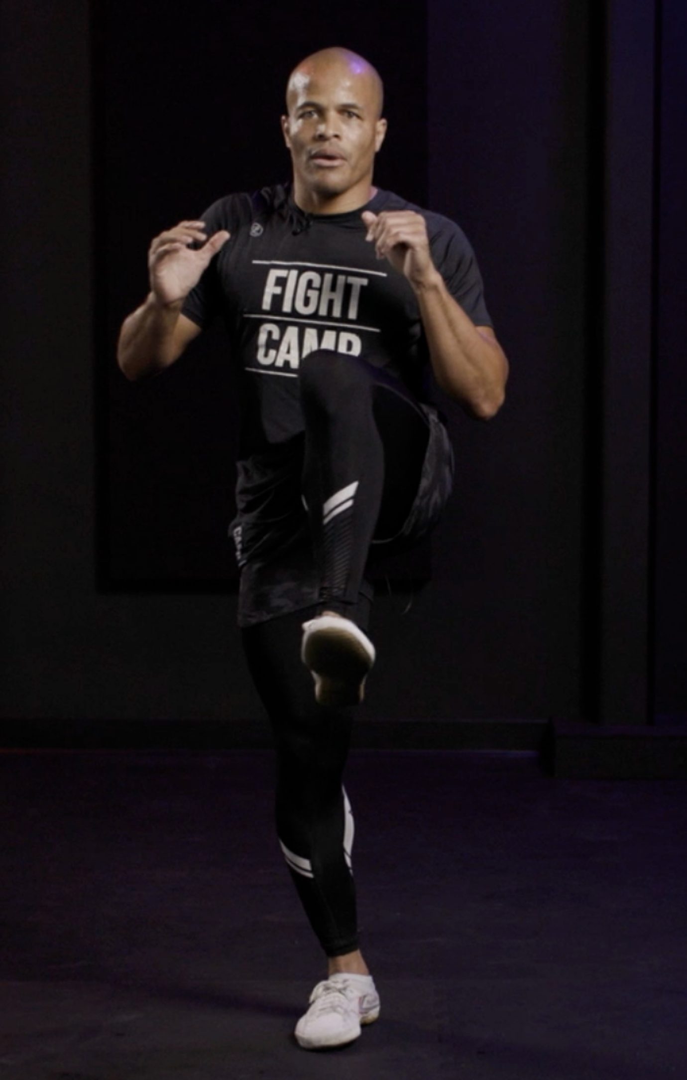 Flo Master Doing High Knees