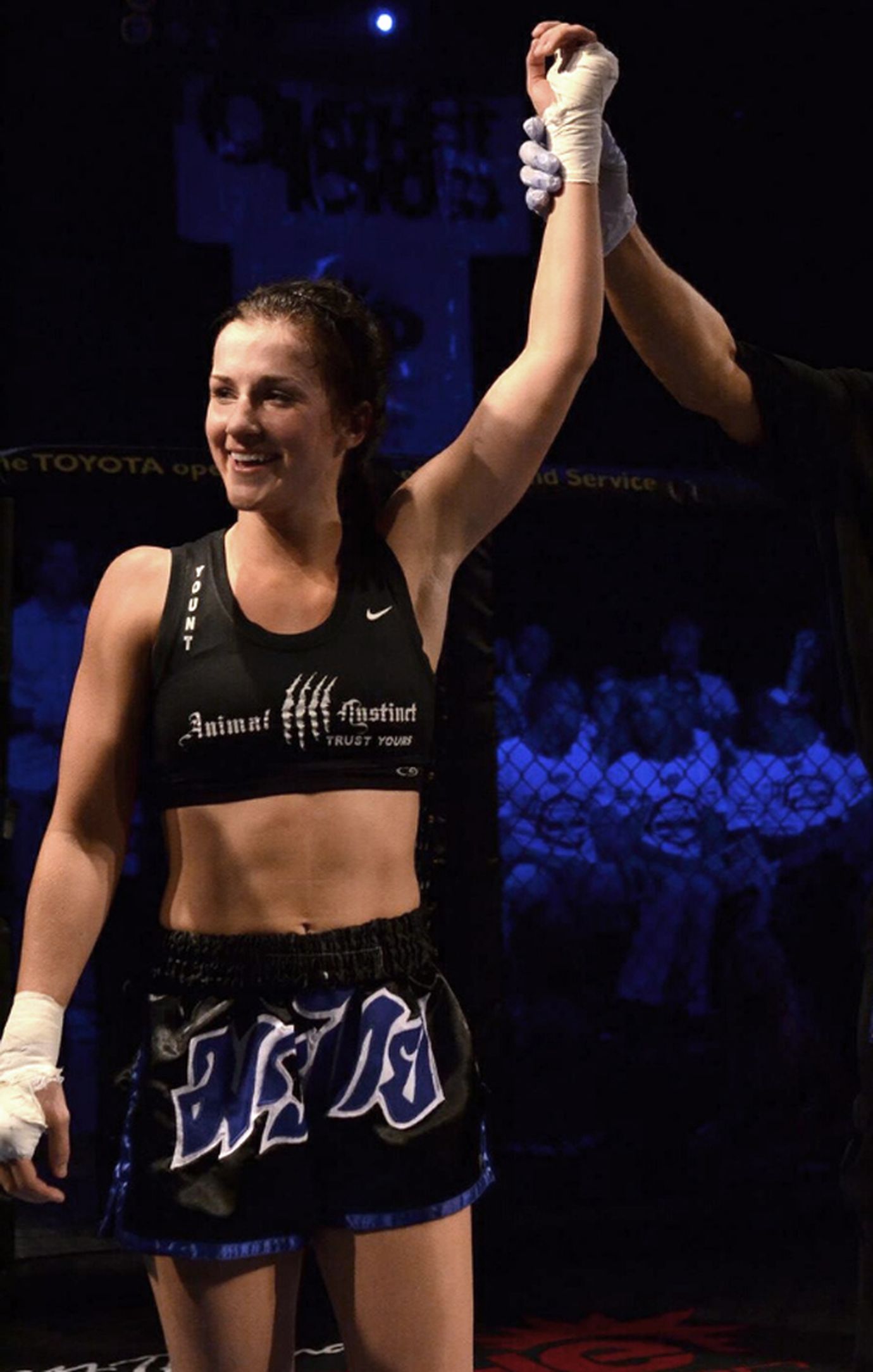 Jess Evans Winner In a Match