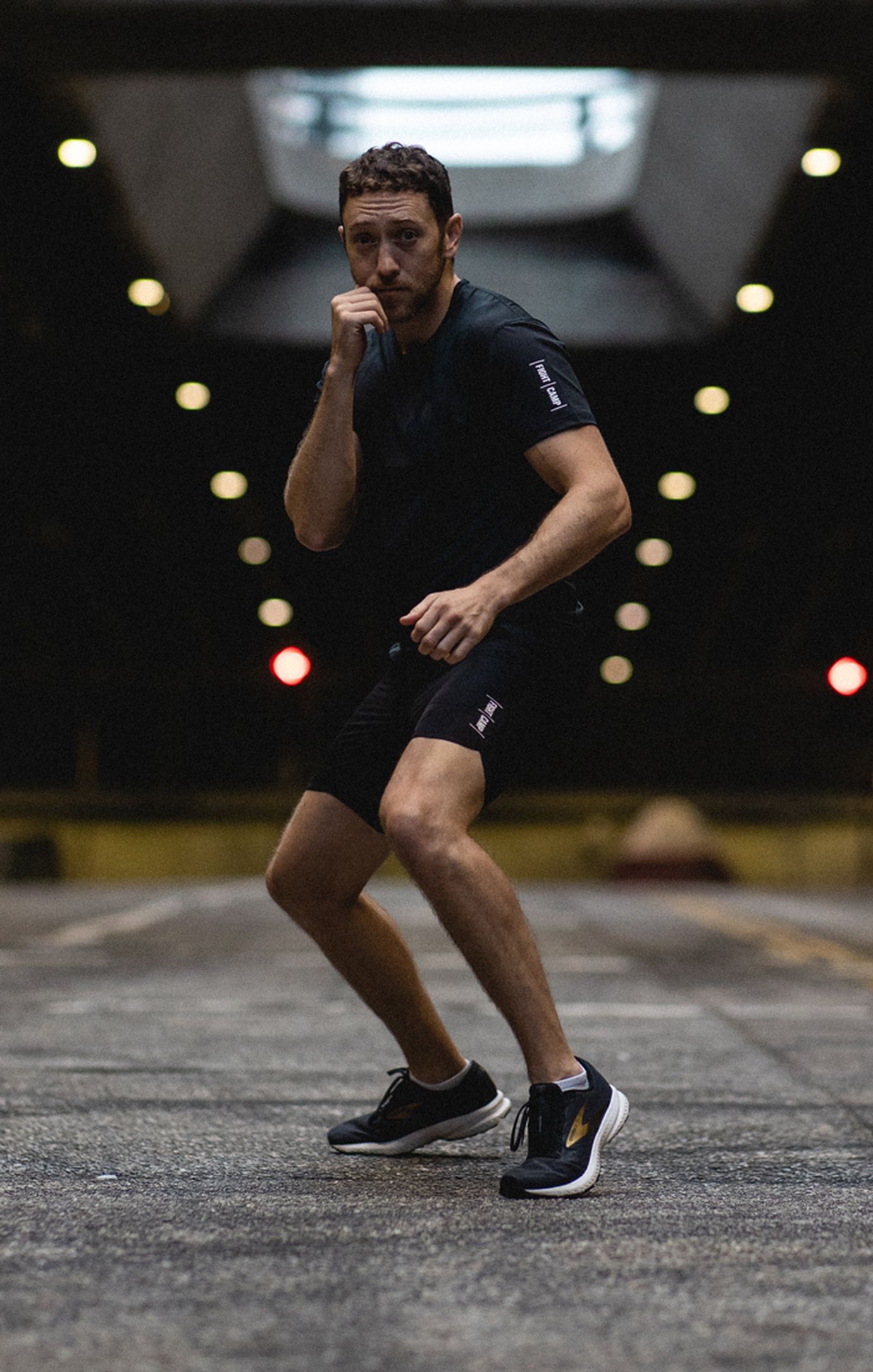 Tommy Duquette Doing a Shuffle Back Movement