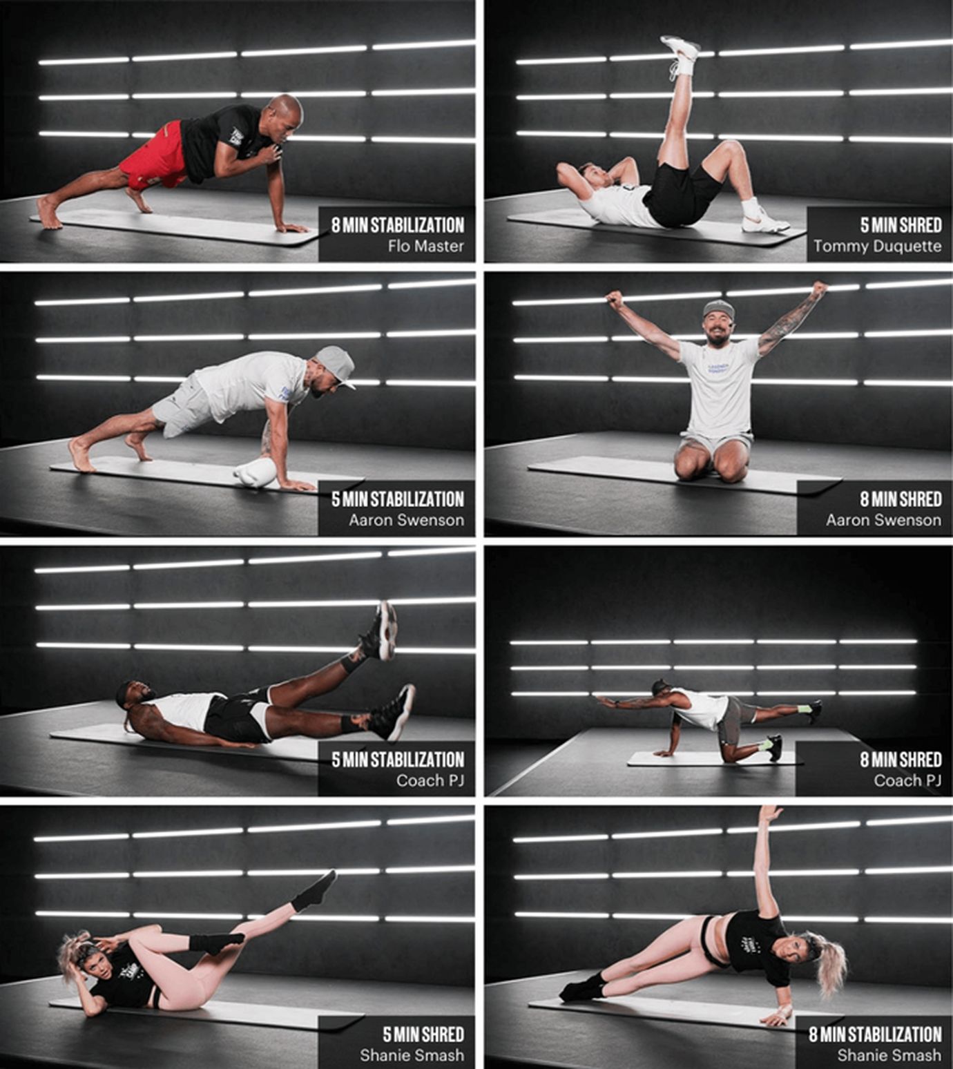 8 New Core Workouts On The FightCamp App