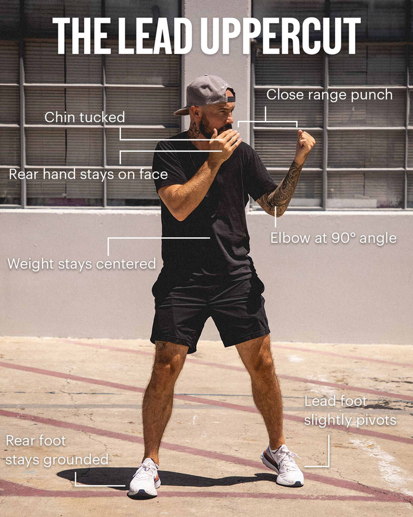Lead Uppercut Boxing Punch