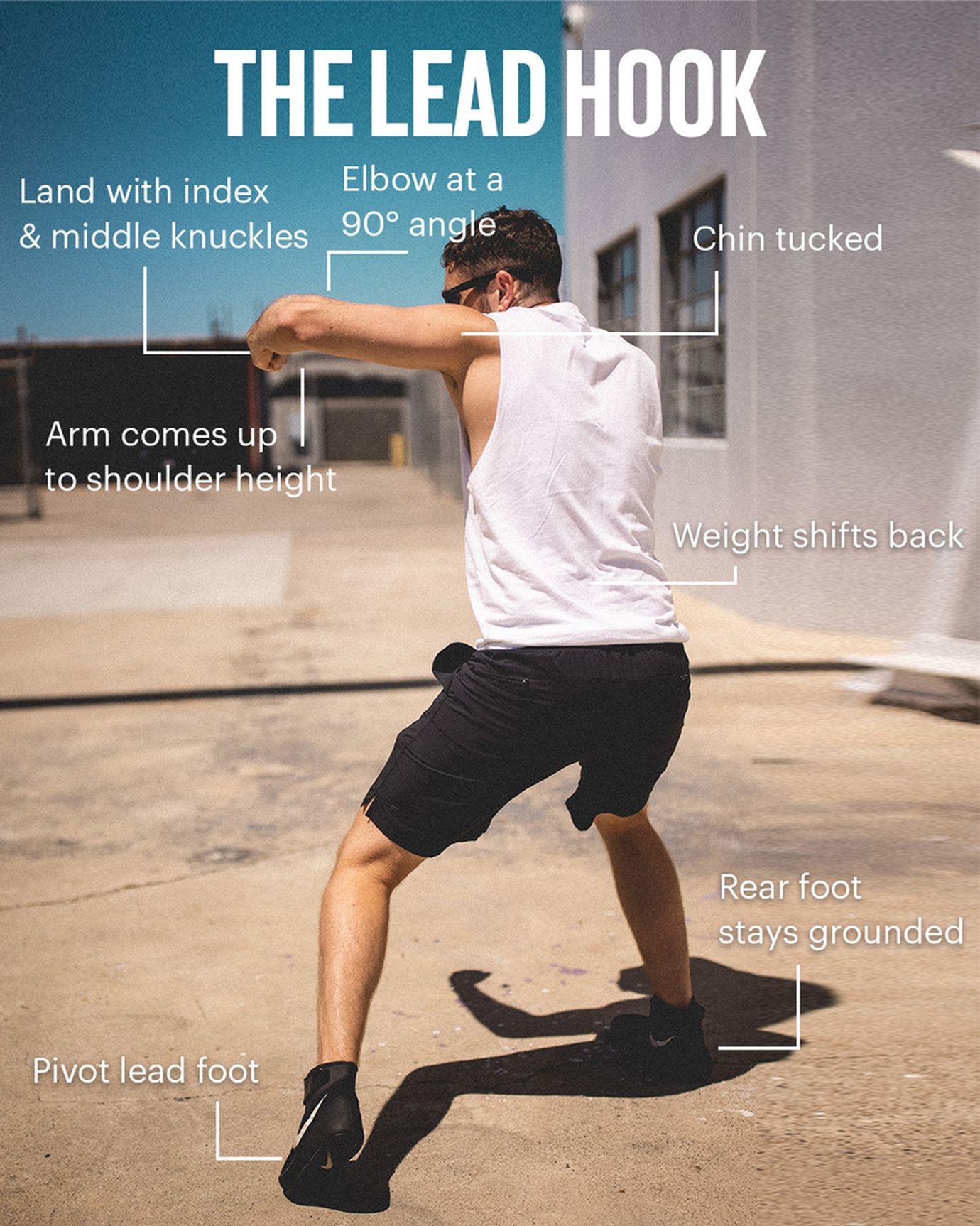 Lead Hook Boxing Punch