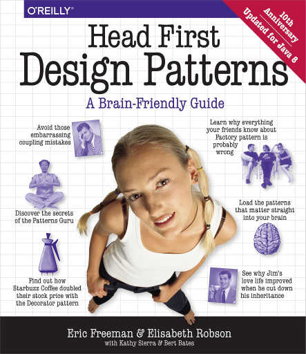Head First Design Patterns (A Brain Friendly Guide) von Eric Freeman, Elisabeth Robson Cover