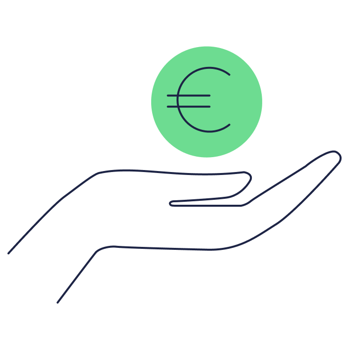 Icon Profitieren
