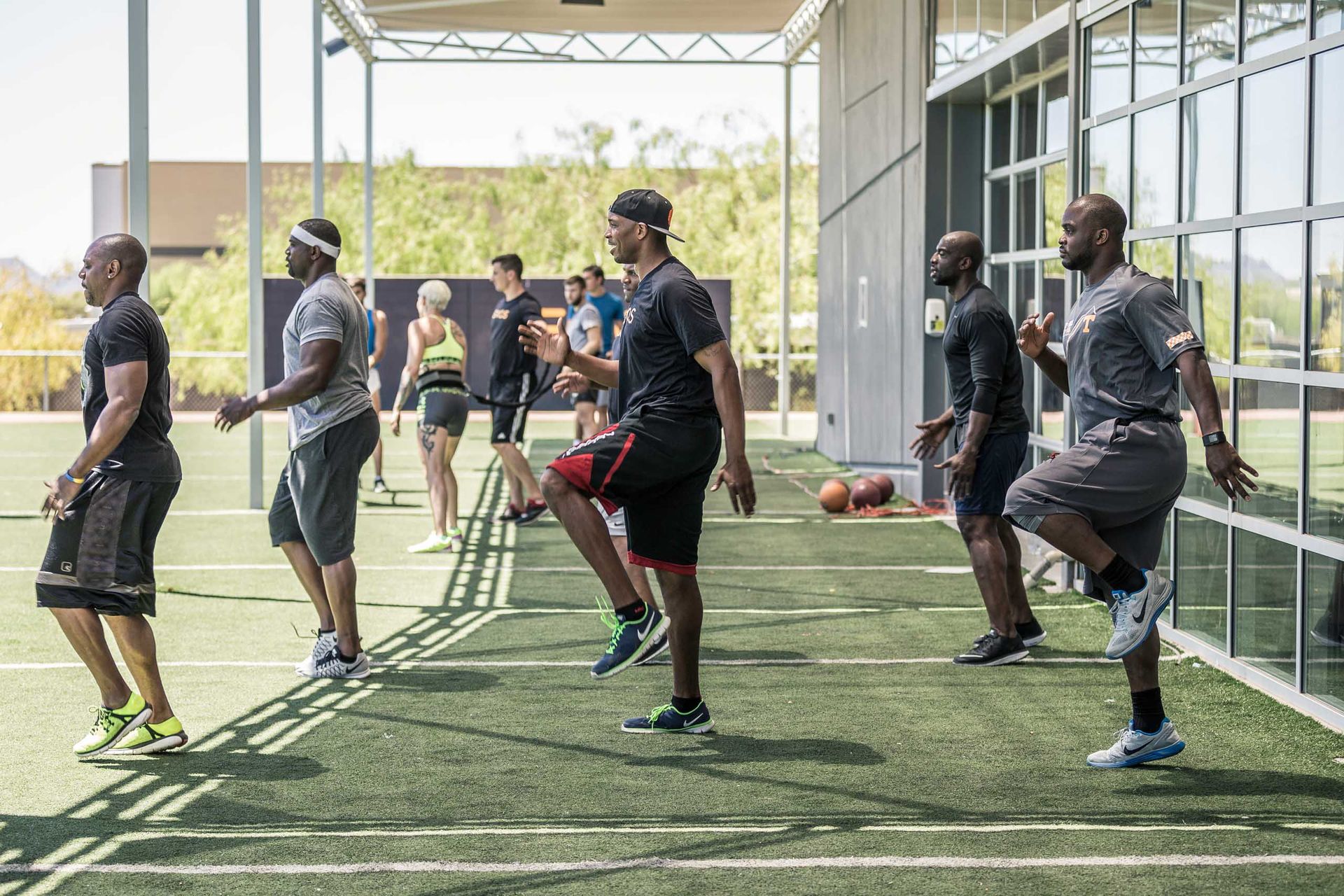 football-training-facility-released-or-retired-nfl-players-exos