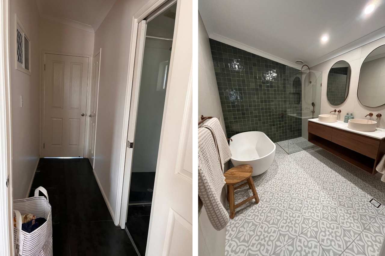 Home reno before and after