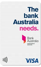 Bank Australia Visa Credit Card card