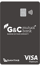 G&C Mutual Bank Platinum Credit Card card
