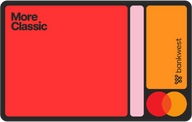 Bankwest More Classic Mastercard card