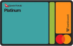 Bankwest Qantas Platinum Mastercard card