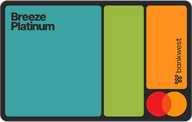 Bankwest Breeze Platinum Mastercard® card