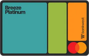 Bankwest Breeze Platinum Mastercard card