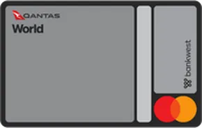 Bankwest Qantas World Mastercard card