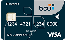BCU Rewards Credit Card card