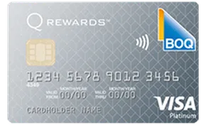 BOQ Platinum Rewards Credit Card card