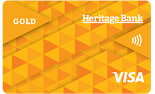 Heritage Bank Gold Low Rate card