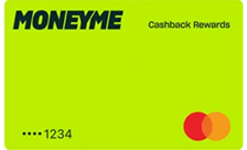 MoneyMe Cashback Rewards Credit Card card