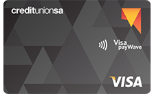 Credit Union SA Visa Credit Card card