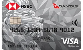HSBC Platinum Qantas Credit Card card