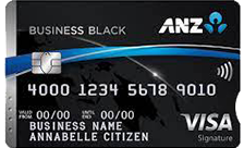 ANZ Business Black Credit Card card