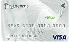 St.George Bank Vertigo Credit Card - Balance Transfer Offer card