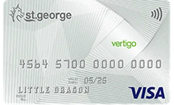 Top card for cashback rewards - Bank of Melbourne, BankSA or St.George Vertigo Card