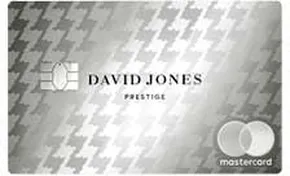 David Jones Prestige Credit Card card