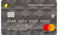 CommBank Business Platinum Awards Credit Card card