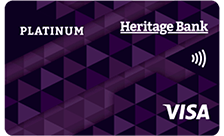 Heritage Bank Platinum Credit Card