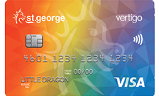 St.George Bank Rainbow Vertigo Card card