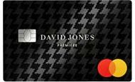 David Jones Premiere card