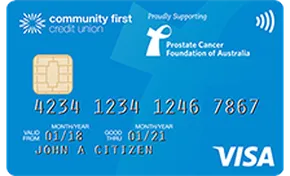 Community First Low Rate Blue Credit Card card