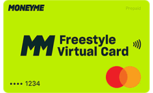 MoneyMe Freestyle Credit Card card