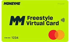 MoneyMe Freestyle Credit Card card