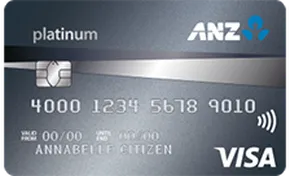 ANZ Platinum Credit Card card